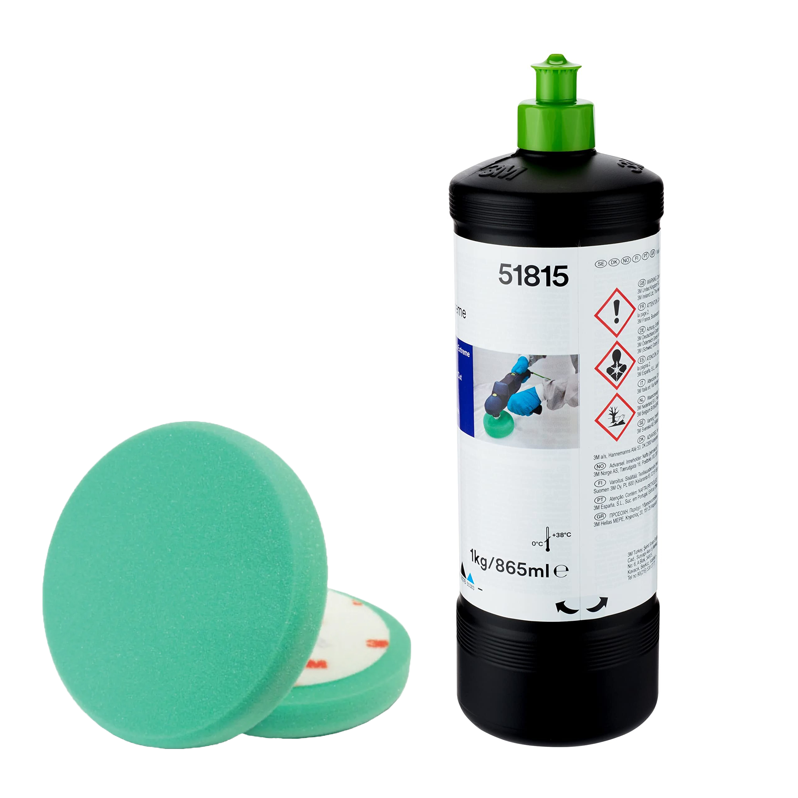 3M Perfect-It Fast Cut Plus Extreme and Compounding Pad Kit