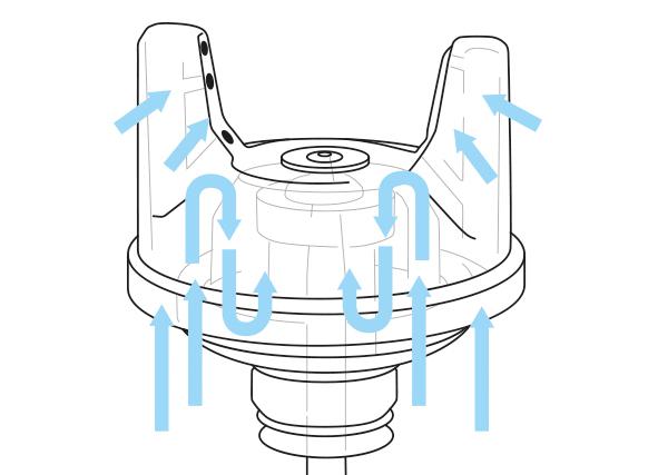 SATA jet X Pro Labyrinth Air Cap - spray guns direct 