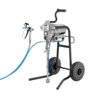 Fast Mover "Skipper" Airless Paint Sprayer Kit, Trolley Mounted 220v, 1.9L/Min, 220Bar (FMT4743)