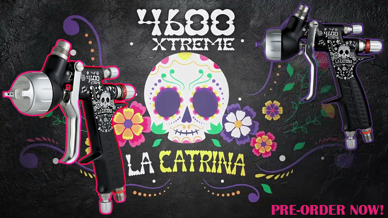 Sagola 4600 Xtreme “La Catrina” Spray Gun