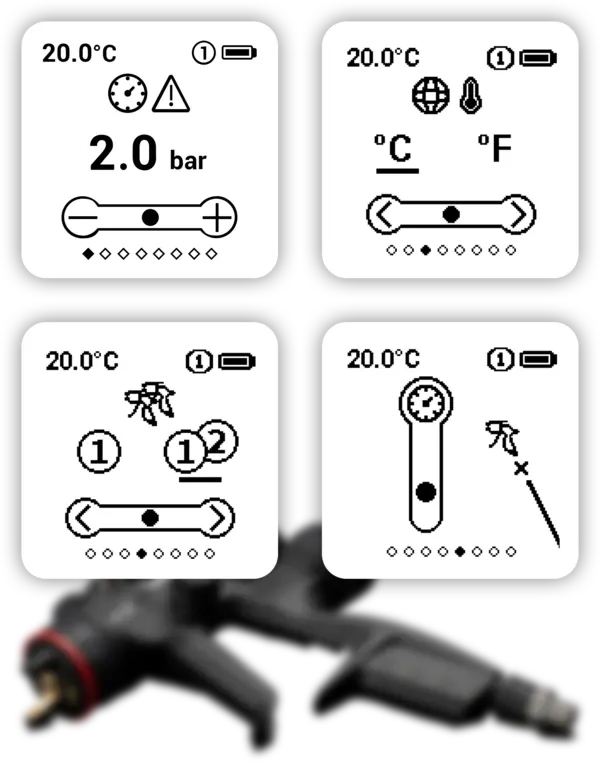 sata adam gauge settings