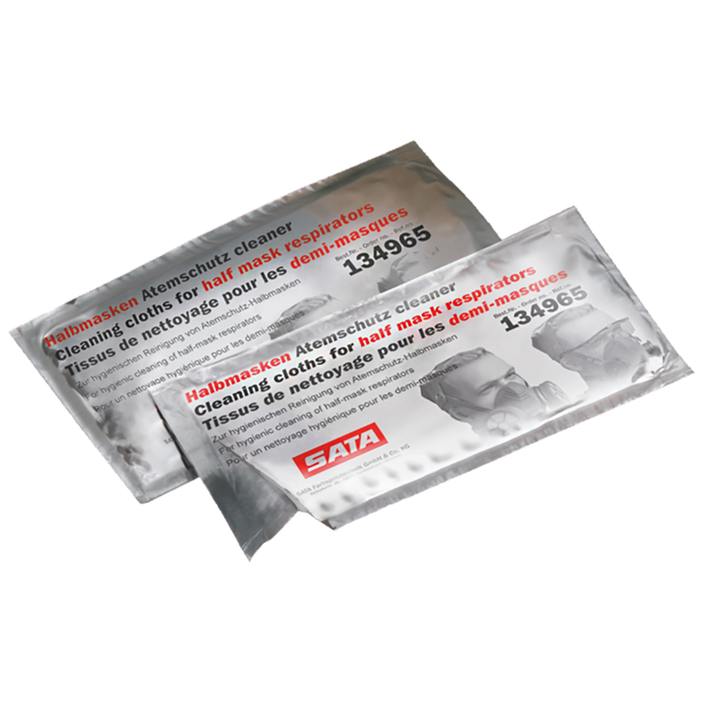 SATA Half Mask Cleaner (Pack of 50) (135020)