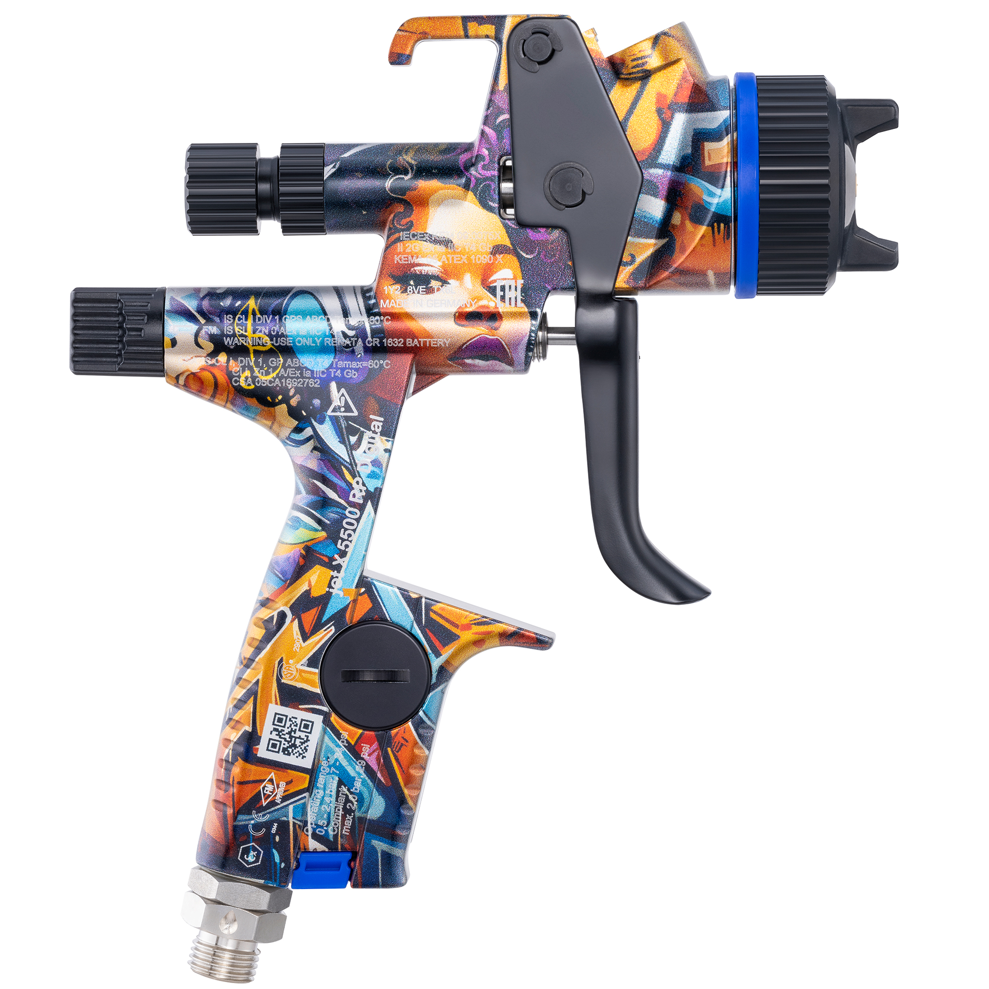 SATAjet X 5500 Street Art Limited Edition Digital Spray Gun *The Last SATAjet X 5500 Special Edition!*
