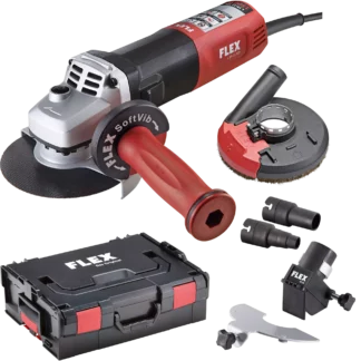 FLEX Variable-speed 1500 watt Angle Grinder, 125 mm LE 15-11 125 L-BOXX Set (501638)