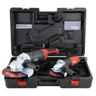 FLEX 2200 & 1010 watt Angle Grinder 230 & 125 mm, L 2200 230 + L 1001 125 Set (492310)