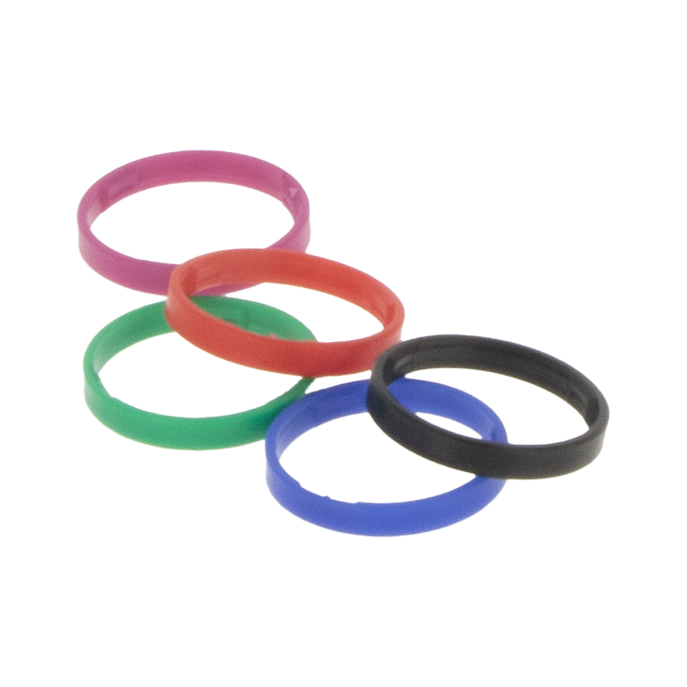 SATA CCS Rings, Green, Blue, Red, Black and Purple (Pack of 5 Pieces) [for SATA jet X] (1188334)