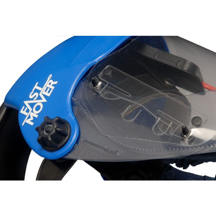 Fast Mover Air Fed Full Face Mask for Paint Spraying.