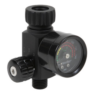 Sealey Premier On-Gun Air Pressure Regulator/Gauge with Glass Lens (AR02)