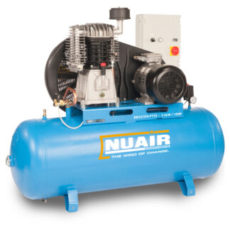 NUAIR NB10/270 FT 10 DS 7.5kW/10Hp (ASD) 270Lt 10 Bar Stationary Star Delta Air Compressor (S-N1NN905FPS019)