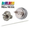 DeVilbiss PROLite Pressure Trio Deal - TE30 Air Cap with 1.2mm Fluid Nozzle and Needle Setup (PROL-457-TE20-12)
