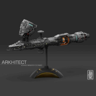 Iwata Arkhitect ARC Plastic Model Kit [IW-QSM-ARC] *Build your own Iwata Airbrush Spacecraft*