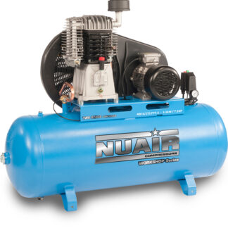 NUAIR NB10/270 FT 7.5 5.5kW/7.5Hp 270Lt 10 Bar 400v Stationary Air Compressor (S-N1NN801FPS050)