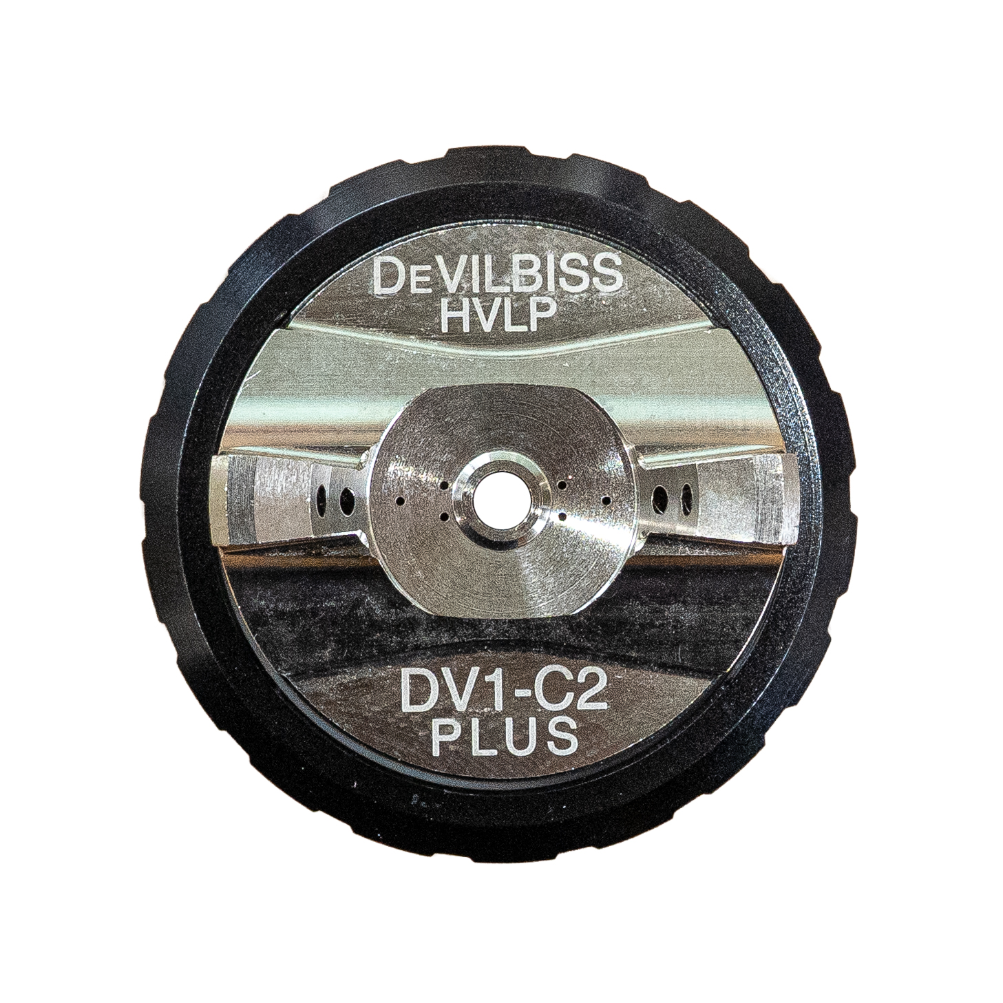 DeVilbiss DV1 Air Cap & Retaining Ring C1 OR C2 (704434 / 704435)