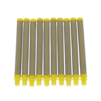 SATA Insert filter, yellow, 100 mesh, pack of 10 pieces for SATAjet K 1800 Spray Mix Spray Gun (1129461)