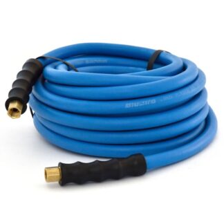 Fast Mover B-55 Air Hose 10mm Bore x 10m Fitted with Swivel 1/4 BSP Female Threads. 300PSI/20BAR Max Pressure Rated. Silicone Free & Anti Static (FMT1010)