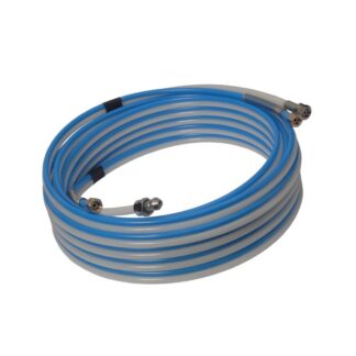 Fast Mover Premium Air & Fluid Hose 30 Bar 5m 1.4 BSP Thread for Air Hose and 3/8 Thread for Fluid Hose (FMT8105)