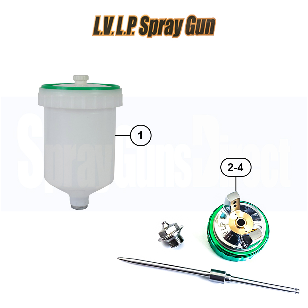 Optiflow LVLP Gravity Spray Gun Spare Parts Breakdown Spray Guns Direct Optiflow LVLP Gravity Spray Gun Spare Parts Breakdown Spray Guns Direct