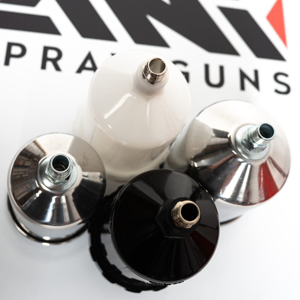 ani spraygun plastic aluminium cups
