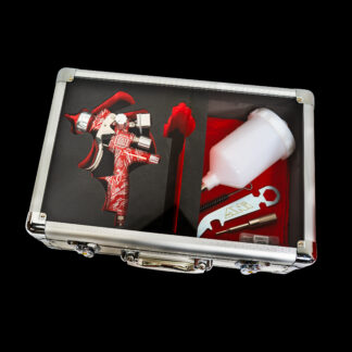 ANi TRONIC Spray Gun Base or Clear in Deluxe carry case - Spray Guns Direct