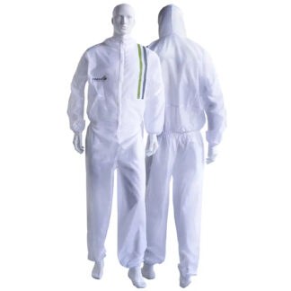finixa white spray coveralls - spray guns direct