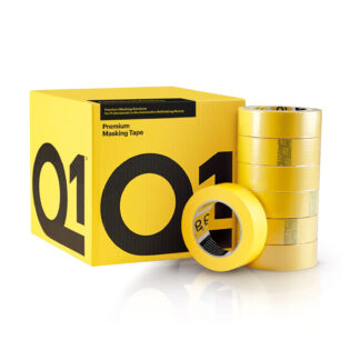 q1 premium masking tape 18mm, 24mm, 36mm, 48mm spray guns direct