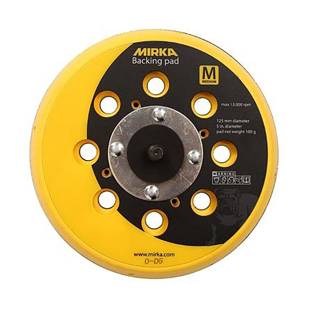 Mirka Backing Pad Net Ø 125mm, 28 Holes, 5/16", Medium Firmness (8292502011)