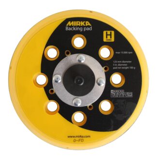 Mirka Backing Pad Net Ø 125mm, 28 Holes, 5/16", Hard Firmness (8292502021)