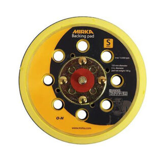 Mirka Backing Pad Net Ø 125mm, 28 Holes, 5/16", Soft Firmness (8292502031)