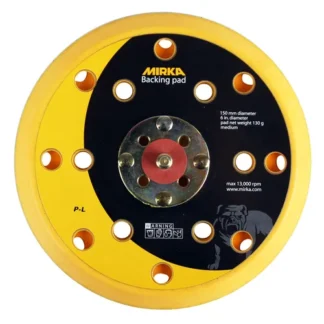 Mirka Backing Pad Ø 150mm, 5/16", 15 Holes, Medium Firmness (8295291511)
