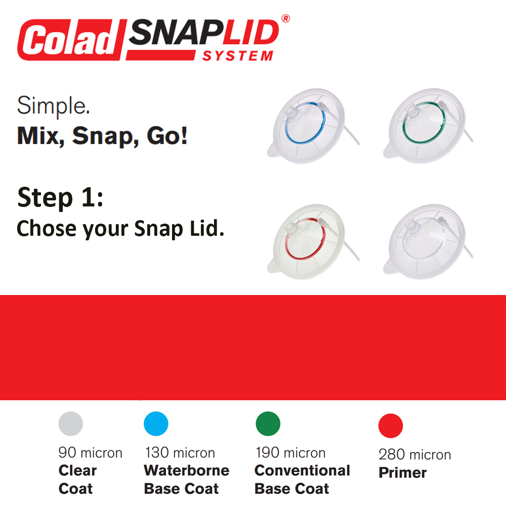 Colad Snap Lids 700ml/900ml Individual Lids. (Different Grades Available) (9370090SL-1/9370280SL-1)