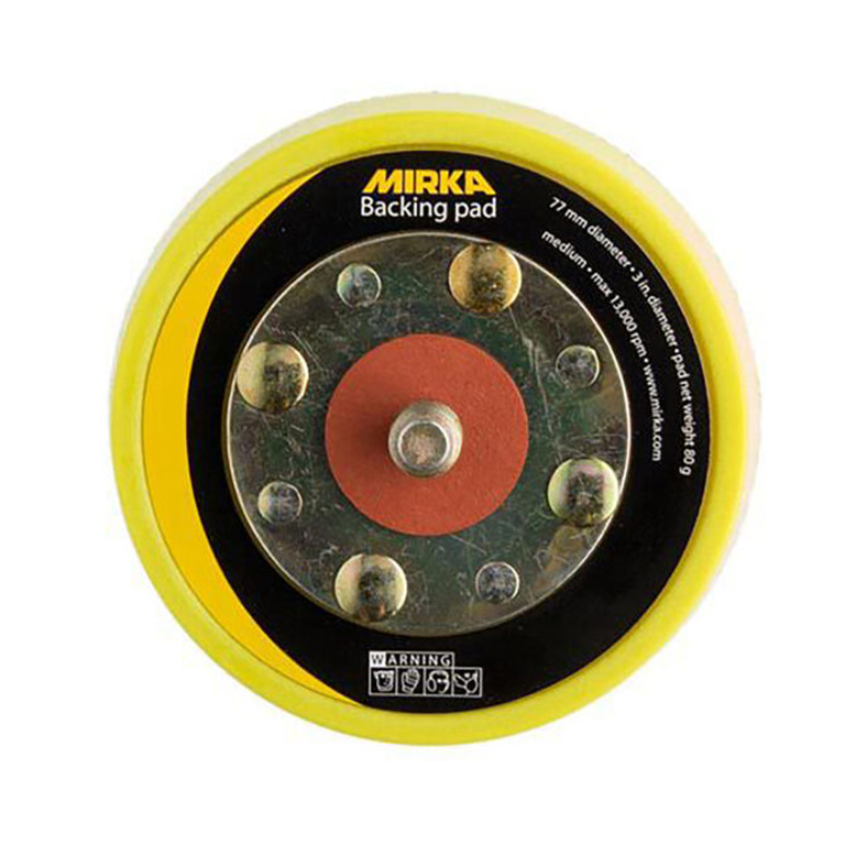 Mirka Backing Pad Ø 125mm, 5/16", 5 Holes, Medium Firmness (8295297111)