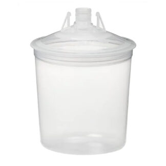 Quartzcupz 650ml Spray Gun Liner & Lid (PP1) [Choice of Micron] *Sold Individually* [Hard Cup Not Included]