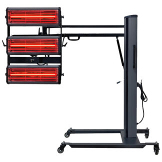 Redashe 220-240v Single Phase Infrared 3kw Drying Heat Lamp with Touch Screen Digital Display (GIJG-3CW)