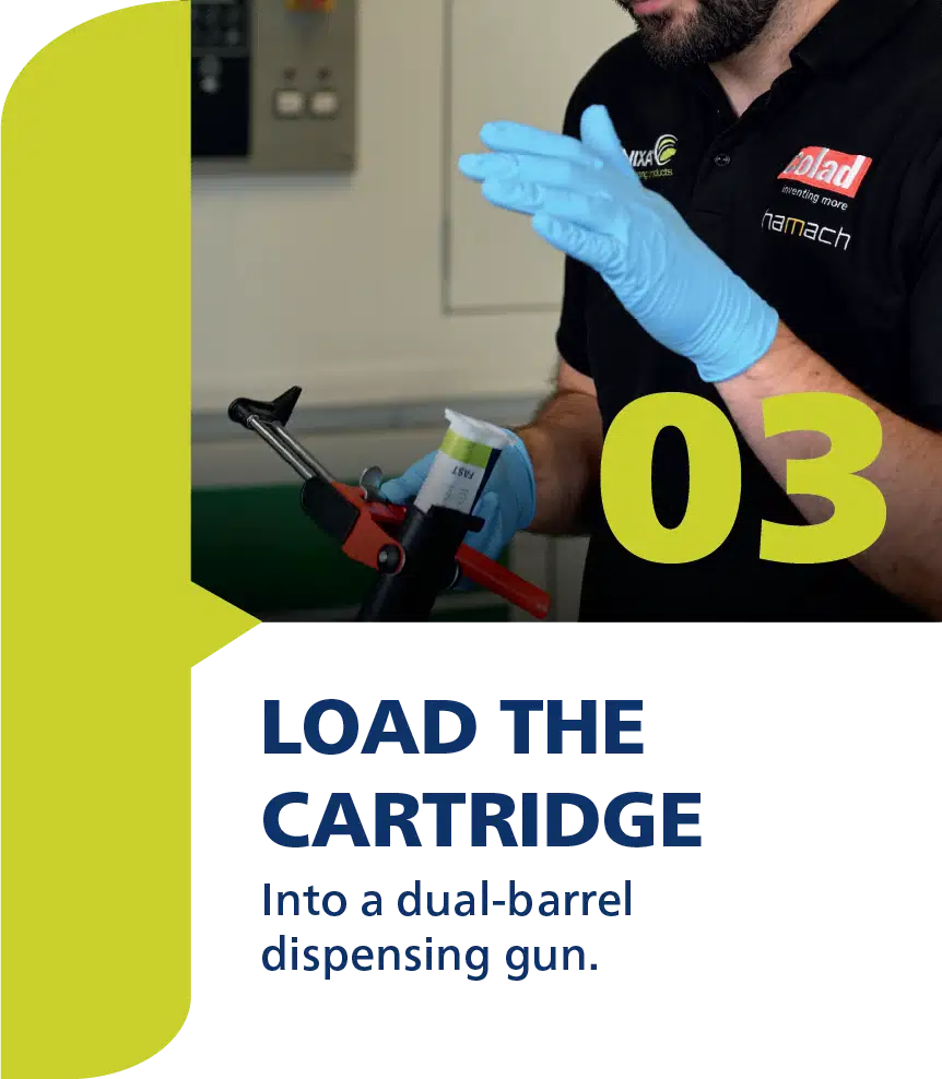 Finixa 2K Plastic Repair - High-quality, black, polyurethane repair glue without diisocyanates. Choice of Fast, Medium or Slow.