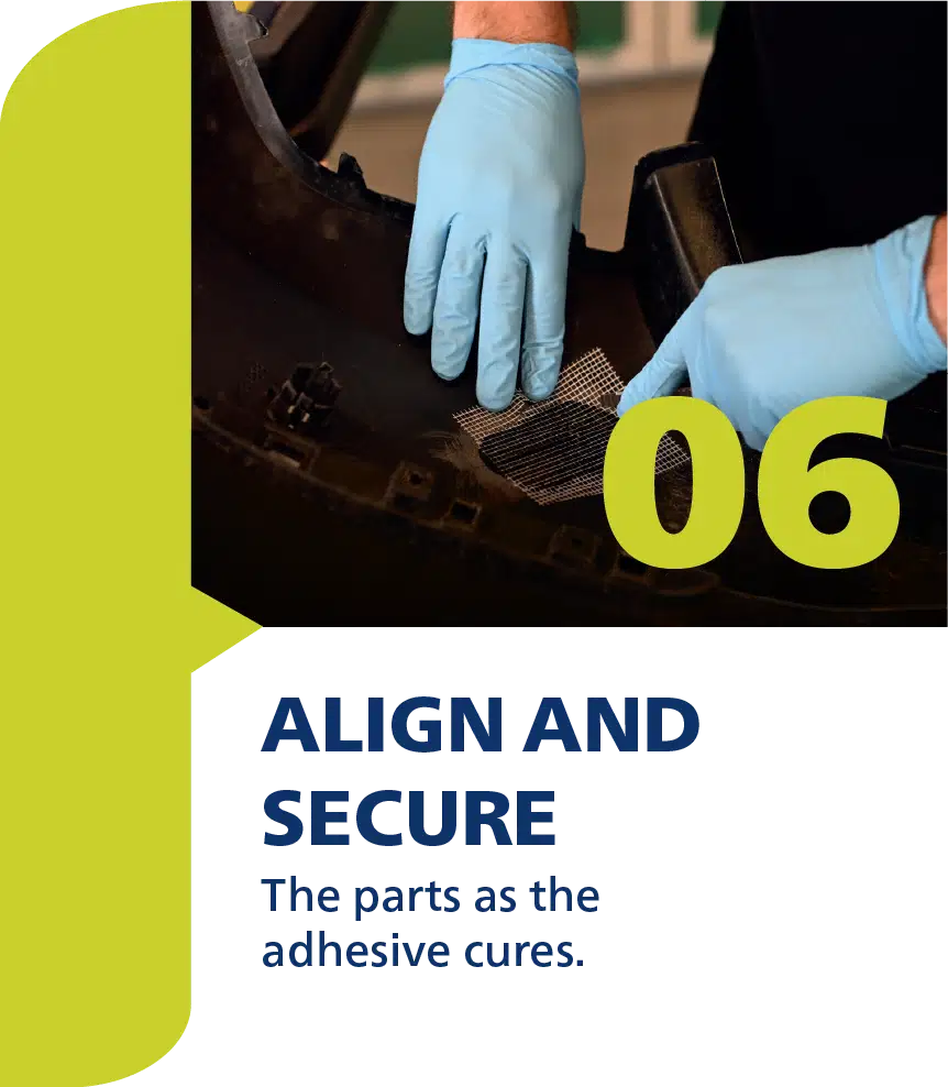 Finixa 2K Plastic Repair - High-quality, black, polyurethane repair glue without diisocyanates. Choice of Fast, Medium or Slow.