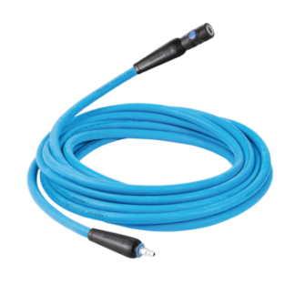 Prevost Stoflex Anti-static 10m Rubber Hose with PrevoS1 Safety Quick Couplers (RAL SESB810)