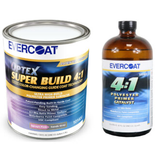 Evercoat Optex Super Build 4:1 Polyester Primer Surfacer 4.69L Kit with Catalyst Hardener (101400 + 101403)