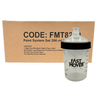 Fast Mover Disposable Paint Pots, PPS Cups 200ml
