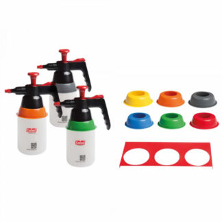 Colad Liquid Pump Action Spray Gun with Coding Rings x3 - Inc Wall Mount (970508)