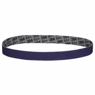 33486 3M™ Cubitron™ 3 Abrasive File Belt, 20 mm x 520 mm, 80 grit (10 in pack)