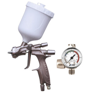 Iwata WS-400 Series 2.1 Clearcoat Spray Gun with HVC Gauge