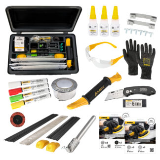 Mirka Plastic Repair Solution Kit with Carry Case (91951001PR)