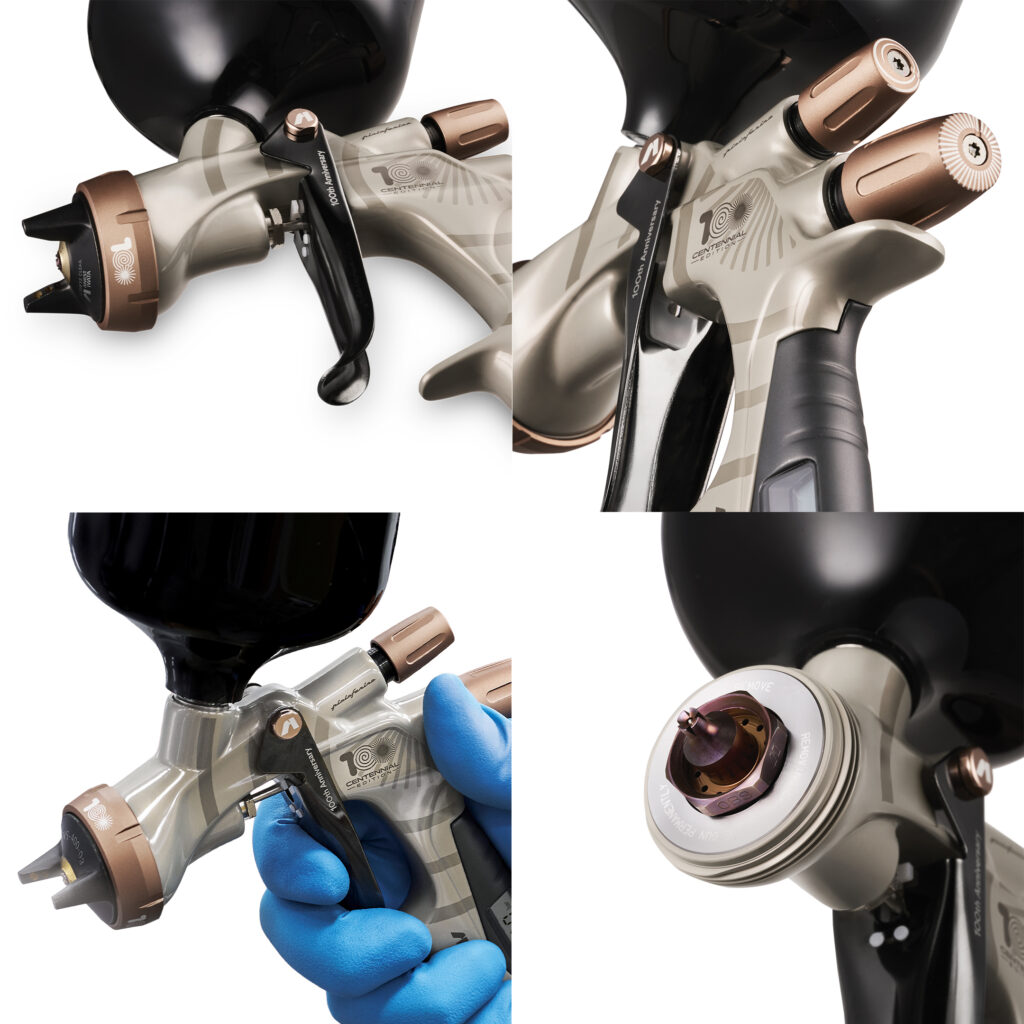 Iwata WS-400 Series 2.1 CENTENNIAL Limited Edition Digital Spray Gun (BASE) 100 years