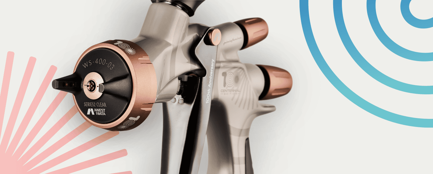 Iwata WS-400 Series 2.1 CENTENNIAL Edition Digital Spray Gun (BASE)