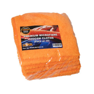 ROAR Premium Microfibre Cloth (RA101F-10) (10 Pack)