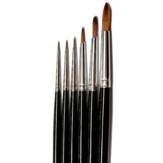 Starchem Sable Artist Paint Brush - Supreme Ultimate Quality for Chip & Scratch Touch-ups. (Choice of Tip Size Available, Sold Individually)
